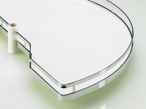 HETTICH 9080036 revolving shelf 1/2 round Arena Style 850 mm