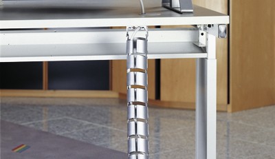 HETTICH 76558 Cable channel plastic silver