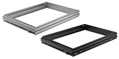 HETTICH 78045 frame for cabinets with fronts 600 435, black