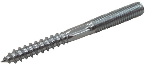 Combined screw M8x80 zinc white