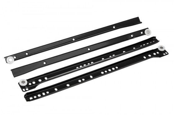 FGV roller bearing slide 300 mm black