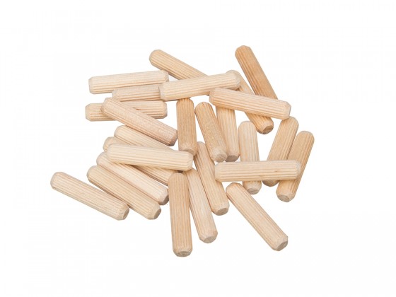 Connecting pin wooden calibrated birch 8x35mm (7.9x35mm) (8650pcs)