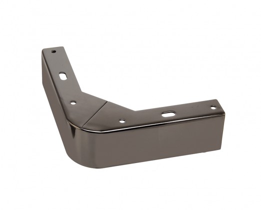 STRONG Corner furniture leg NN51 60 mm polished black nickel