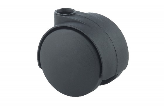 TENTE Swivel castor A520POI040L51- 8 black, 40 mm, without attachment