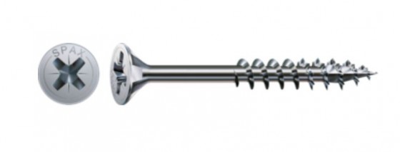 SPAX screw 4x50/32 countersunk head PZ, W, 4C MH, partial thread