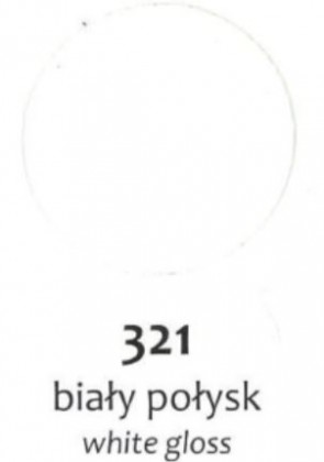 FM-adhesive cover cap 20mm 28pcs 321 white lesk