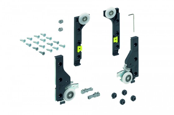 HETTICH 9156339 SlideLine M for 1 door without SiSy