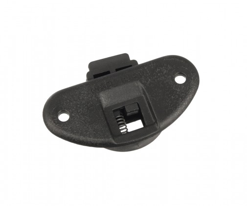 STRONG plastic door fittings top guide black