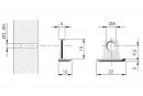 IF-Tris shelf support (100 pcs.) body part nickel