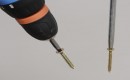 Screw Uniquadrex 5x40 half-round head zinc white