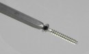 Screw Uniquadrex 4x20 countersunk head zinc white