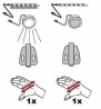 StrongLumio contactless switch plastic, 12-24V, 4A, Mini connectors