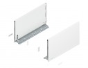 K-BLUM Legrabox F 400 mm/40 kg, Blumotion/TOB, white SW-M, screw