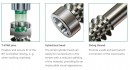 SPAX screw 5x44 terrace in aluminum cylindrical head, silver