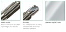 SPAX screw 5x48 terrace in aluminum cylindrical head, silver