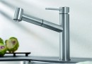 BLANCO 525124 Tap AMBIS-S solid stainless steel brushed non-pressure