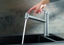BLANCO 525124 Tap AMBIS-S solid stainless steel brushed non-pressure