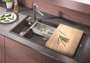 BLANCO 524644 Sink AXIA III 6 S gray rock SILGRANIT® PuraDur®