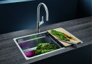 BLANCO 524272 Built-in/flush sink ETAGON 700-IF silk gloss stainless steel