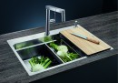 BLANCO 524274 Built-in/countertop sink ETAGON 700-IF/A silk gloss stainl. steel
