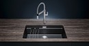 BLANCO 525168 Sink ETAGON 700-U gray rock without eccentric Silgranit InFino