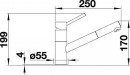 BLANCO 525038 Tap KANO-S anthracite/chrome