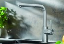 BLANCO 525126 Tap LANORA-S solid stainless steel brushed non-pressure