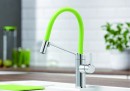 BLANCO 524813 Tap VIU-S chrome/lemon, kiwi, orange, lava grey