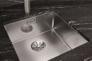 BLANCO 523385 Countertop sink BLANCO CLARON 400-U DX stainless steel Durinox®