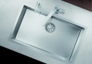 BLANCO 523390 BLANCO CLARON 500-IF DX Durinox® stainless steel sink