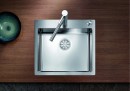 BLANCO 523393 Sink BLANCO CLARON 500-IF/A DX stainless steel Durinox®