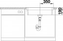 BLANCO 524274 Built-in/countertop sink ETAGON 700-IF/A silk gloss stainl. steel