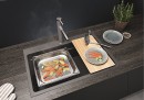 BLANCO 525177 Sink ETAGON 8 anthracite SILGRANIT® PuraDur®