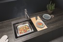 BLANCO 525187 Sink ETAGON 8 anthracite SILGRANIT® PuraDur®
