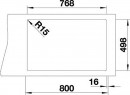 BLANCO 525191 Sink ETAGON 8 white SILGRANIT® PuraDur®
