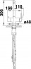BLANCO 525198 Tap FONTAS-S II chrome