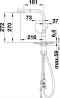 BLANCO 525200 Tap FONTAS-S II anthracite silgranit®-look