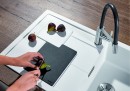 BLANCO 235900 cutting pad SITY Pad Lava gray gray-black plastic