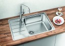 BLANCO 525111 Sink LEMIS XL 6 S-IF Compact brushed stainless steel