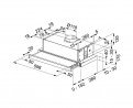 FRANKE Extractor hood FTC 632L GR/XS stainless steel