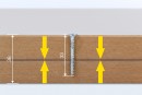 SPAX screw 4x33 countersunk head TXS,W,4C MH, double thread (TUPL)
