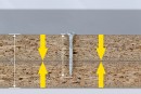 SPAX screw 4x33 countersunk head TXS,W,4C MH, double thread (TUPL)