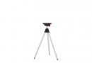 MILADESIGN central table leg PL 6003 silver