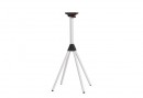 MILADESIGN central table leg, height 1060 PL 6014, silver
