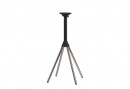 MILADESIGN central table leg, height 1060 PL 6014 IN silver