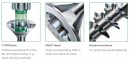 SPAX screw 3x30 countersunk head TXS, W, 4C MH