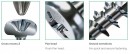 SPAX screw 4x25 pan head PZ, W, 4C