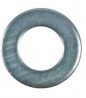 Precision washer M6 DIN 125 white zinc
