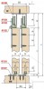 SISCO 224-227 fittings set 1 leaf 30kg
