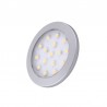 LED spotlight Orbit 1,5W, 12V, 16 LED, alu warm white